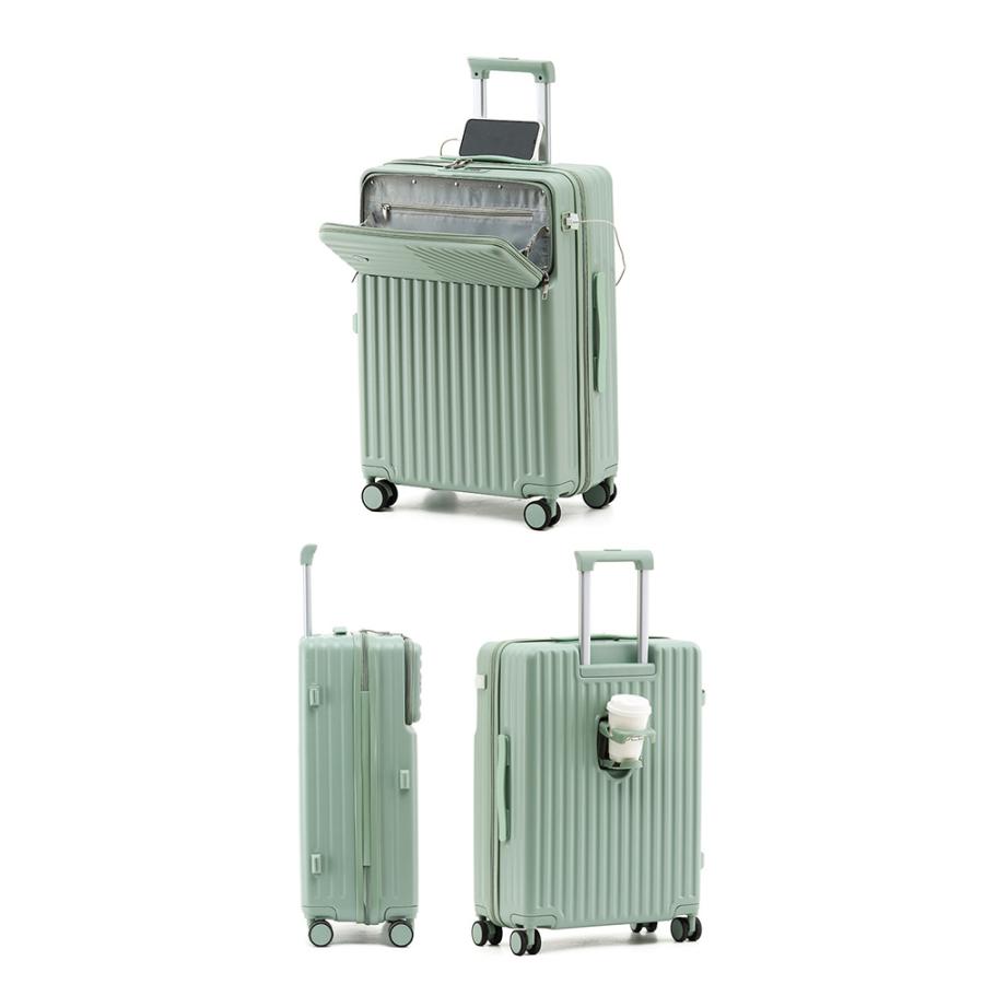 スーツケース 機内持ち込み キャリーケース sサイズ フロントオープン mサイズ 2泊3日 軽量 USBポート カップホルダー フック搭載 旅行 キャリーバッグ 3泊4日 スーツケース 機内持ち込み キャリーケース sサイズ フロントオープン mサイズ 2泊3日 軽量 USBポート カップホルダー フック搭載 旅行 キャリーバッグ 3泊4日