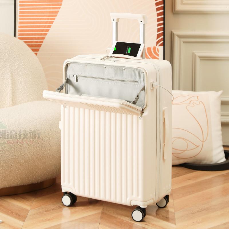 スーツケース 機内持ち込み キャリーケース sサイズ フロントオープン mサイズ 2泊3日 軽量 USBポート カップホルダー フック搭載 旅行 キャリーバッグ 3泊4日 スーツケース 機内持ち込み キャリーケース sサイズ フロントオープン mサイズ 2泊3日 軽量 USBポート カップホルダー フック搭載 旅行 キャリーバッグ 3泊4日