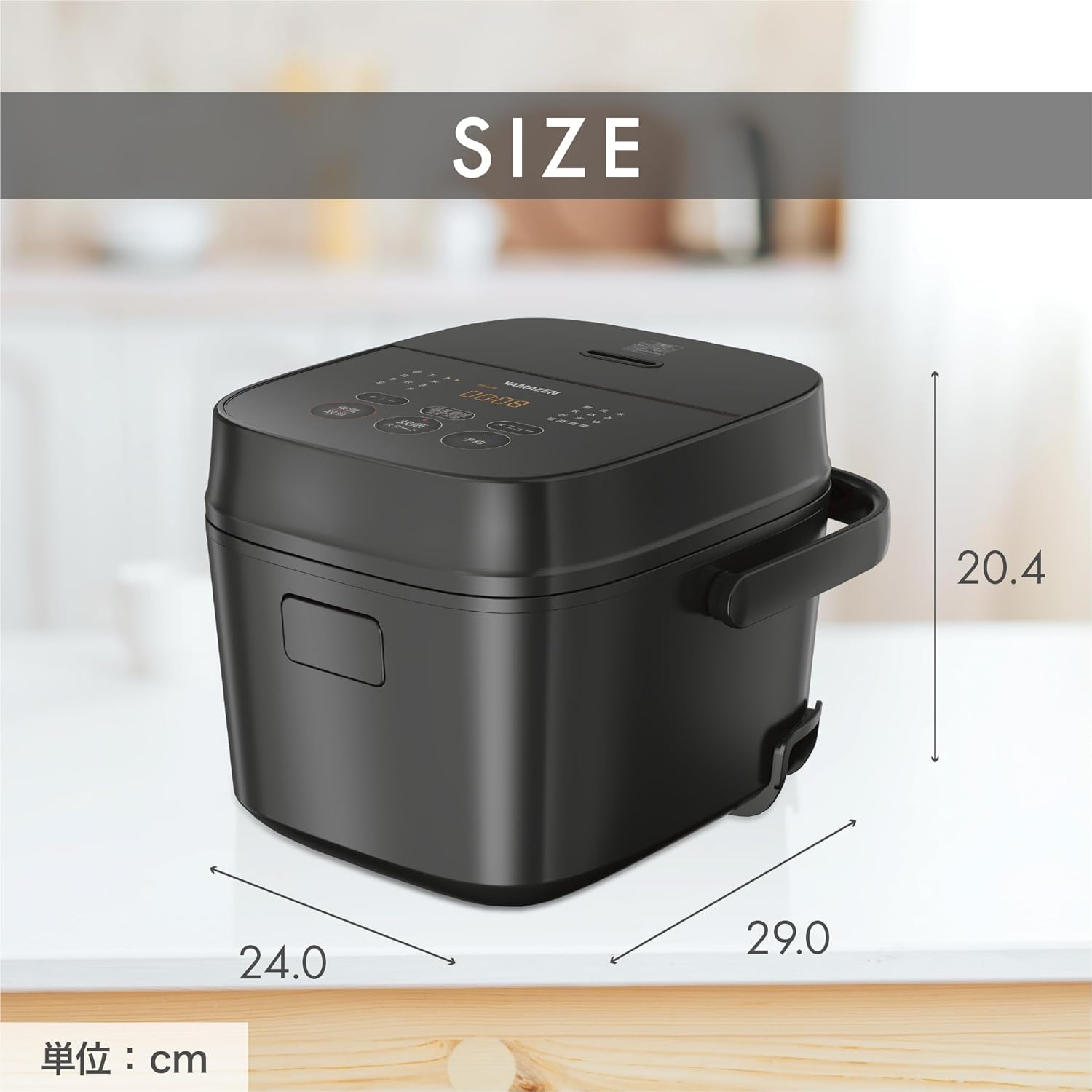 炊飯器 一人暮らし 3in1 3段階炊き分け マイコン 低温調理 無洗米モード 保温 タイマー ブラック 炊飯器 一人暮らし 3in1 3段階炊き分け マイコン 低温調理 無洗米モード 保温 タイマー ブラック