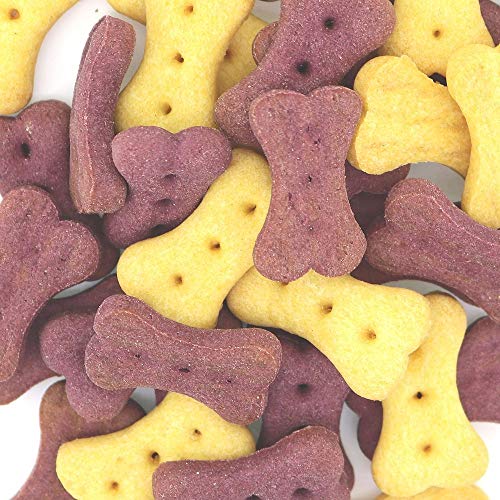 （まとめ買い）ドギーマンハヤシ グレインフリービスケット 紫いも&さつまいも 140g 【×24】