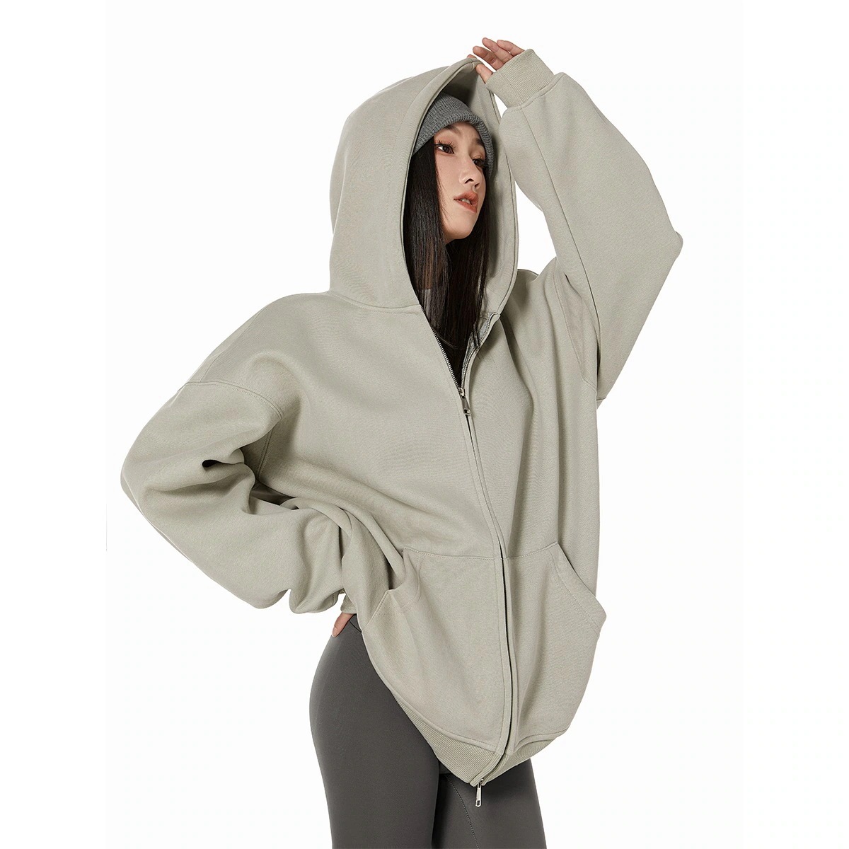 2025春夏トップス パーカー フード付き チャック 長袖 ストライプ ゆったり 細見え 白 黒 おしゃれ かわいい ガーリー キュートフル甘め 韓国ファッション レディース お出かけフルトラック 2025春夏トップス パーカー フード付き チャック 長袖 ストライプ ゆったり 細見え 白 黒 おしゃれ かわいい ガーリー キュートフル甘め 韓国ファッション レディース お出かけフルトラック