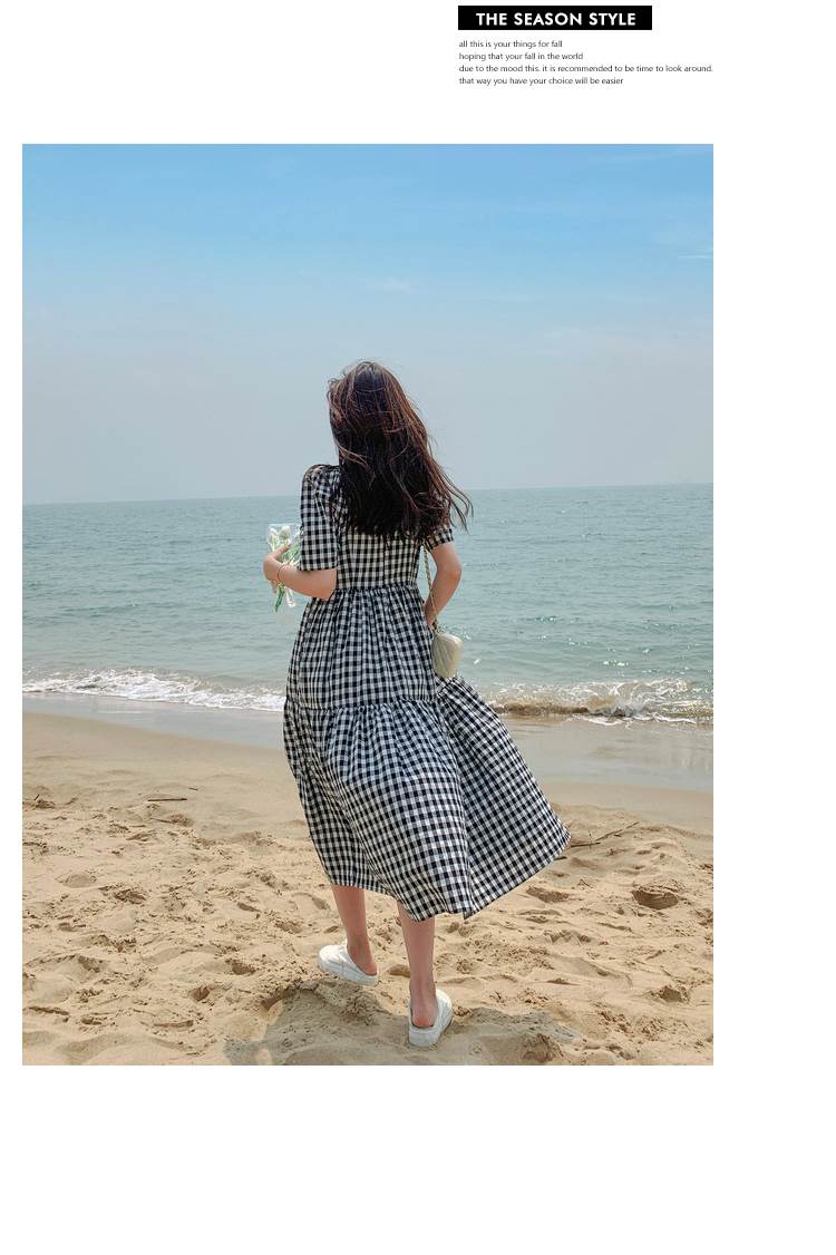 レディース ワンピース ギンガムチェック ティアード ミモレ丈 ロング丈 膝下 半袖 パフスリーブ スクエアネック フレア デコルテ見せ 体型 カバー かわいい 大人可愛い シンプル カジュアル おし レディース ワンピース ギンガムチェック ティアード ミモレ丈 ロング丈 膝下 半袖 パフスリーブ スクエアネック フレア デコルテ見せ 体型 カバー かわいい 大人可愛い シンプル カジュアル おし