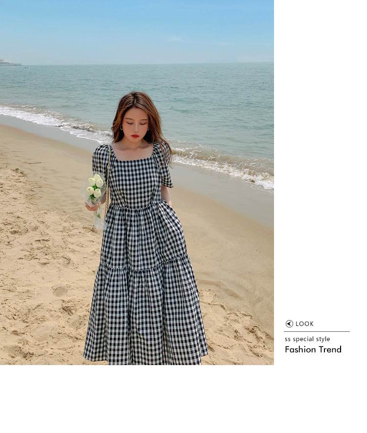 レディース ワンピース ギンガムチェック ティアード ミモレ丈 ロング丈 膝下 半袖 パフスリーブ スクエアネック フレア デコルテ見せ 体型 カバー かわいい 大人可愛い シンプル カジュアル おし レディース ワンピース ギンガムチェック ティアード ミモレ丈 ロング丈 膝下 半袖 パフスリーブ スクエアネック フレア デコルテ見せ 体型 カバー かわいい 大人可愛い シンプル カジュアル おし