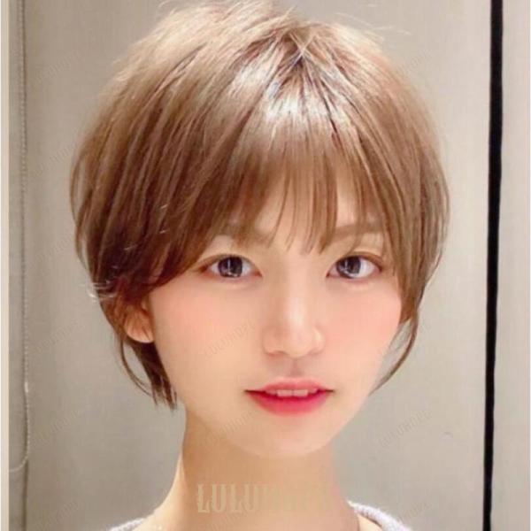 自然な人毛100%フルウィッグ レディース人毛ウィッグ ボブ ショート セミロング 女性 かつら デイリー イメチェン ファッションウィッグ 耐熱 自然な人毛100%フルウィッグ レディース人毛ウィッグ ボブ ショート セミロング 女性 かつら デイリー イメチェン ファッションウィッグ 耐熱