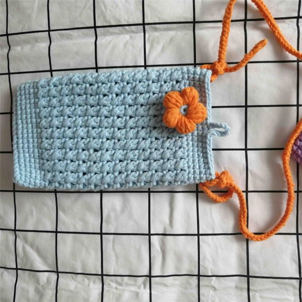 Qoo10] ニットバッグ 手作り 編み物 肩掛け 軽