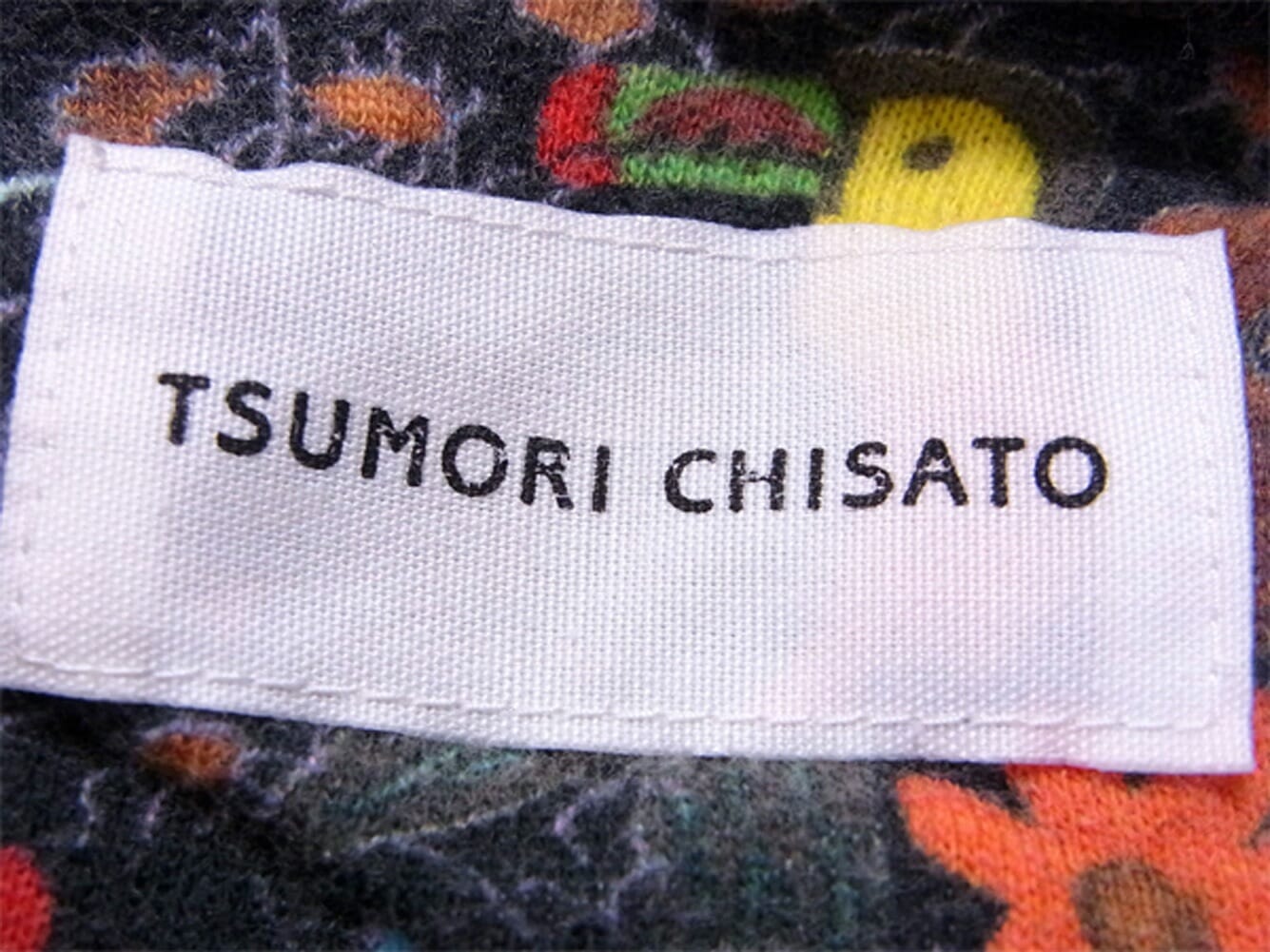 パーカー 長袖 トップス 花柄入り フルジップ グレー 灰色系 中古