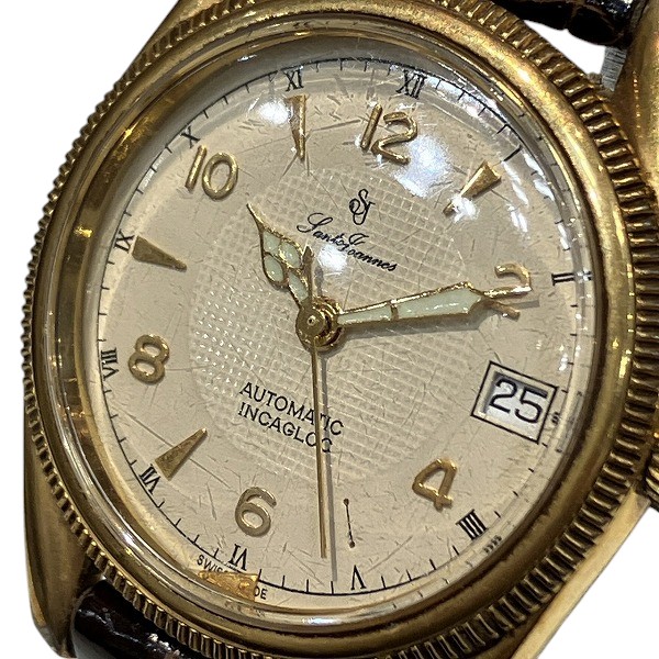 セントジョイナス 3280 自動巻 時計 男女兼用 腕時計 メンズ 【中古】