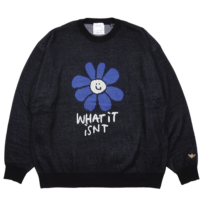 マークゴンザレス ニット (What it isNt)MARK GONZALES セーター ジャガード トップス メンズ レディース ブランド 大きいサイズ おしゃれ マークゴンザレス ニット (What it isNt)MARK GONZALES セーター ジャガード トップス メンズ レディース ブランド 大きいサイズ おしゃれ