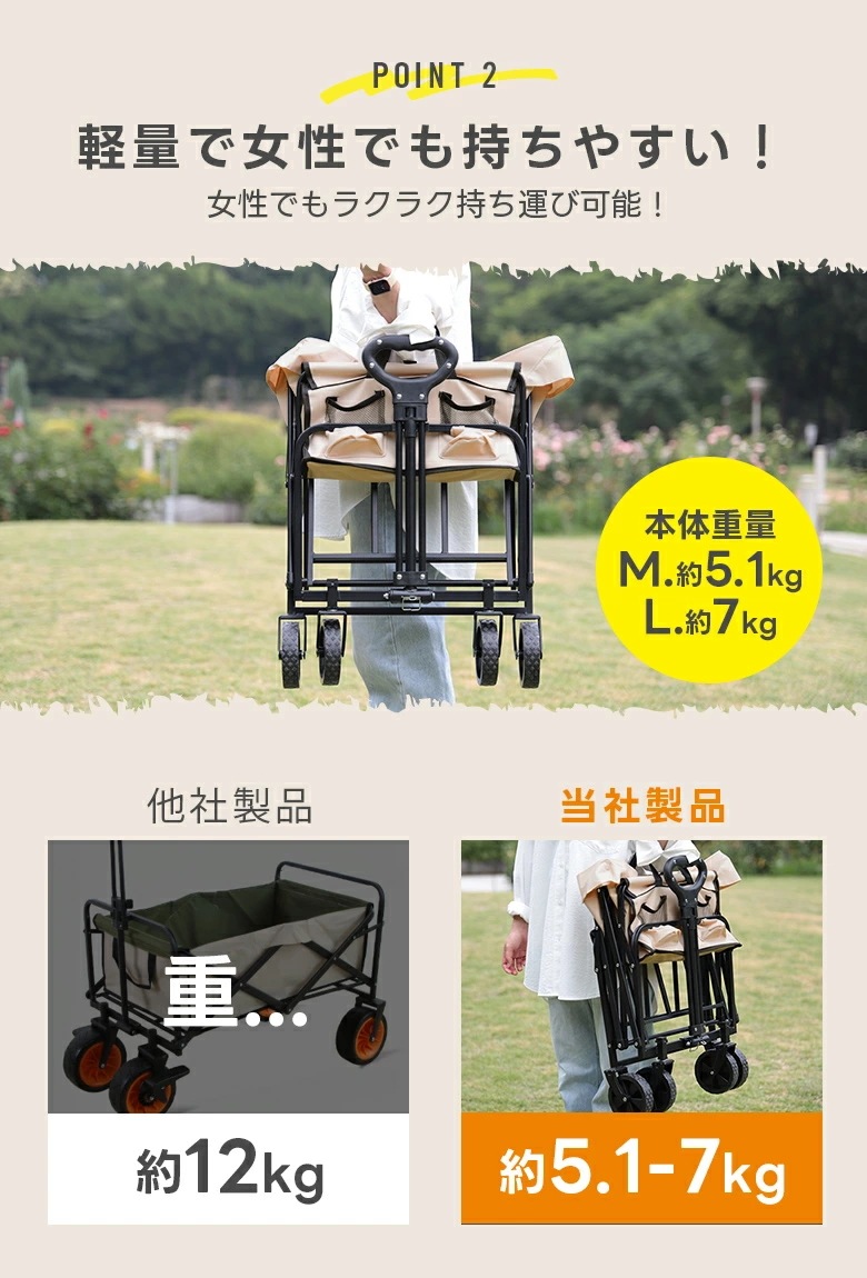 【迅速な出荷】【61％OFFクーポンで3 900円～】キャリーワゴン キャリーカート 100L 150L 軽量 ミニサイズ 大容量 ワンタッチ収納 キャンプ アウトドア バーベキュー 折り畳み式 カ