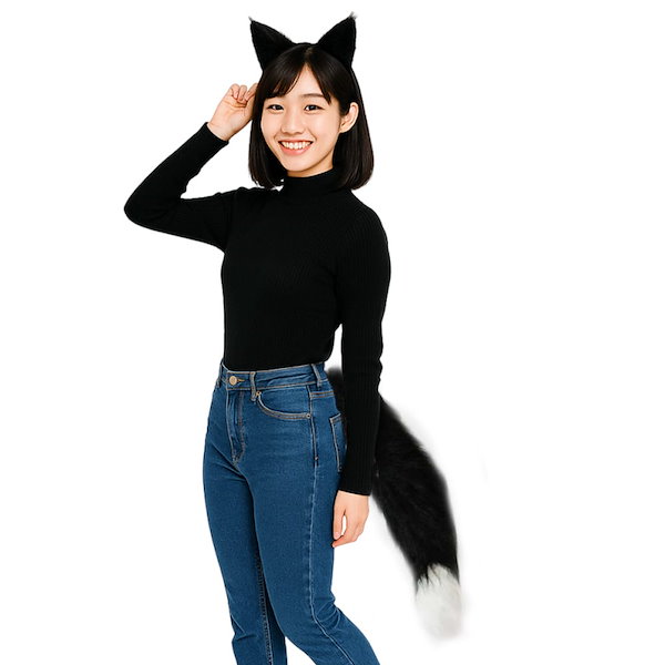 Qoo10] コスプレ小物 狐尻尾 きつねしっぽ フォ