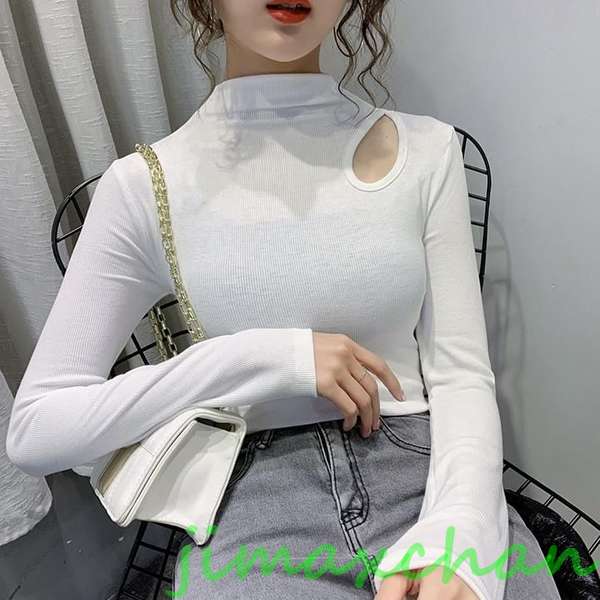 新生活 サマー S/M/L/XL/XXL/Tシャツ 長袖 タートルネック セーター レディースファッション タートル 胸開きタート セクシー ベアトップ Vネック 新生活 サマー S/M/L/XL/XXL/Tシャツ 長袖 タートルネック セーター レディースファッション タートル 胸開きタート セクシー ベアトップ Vネック