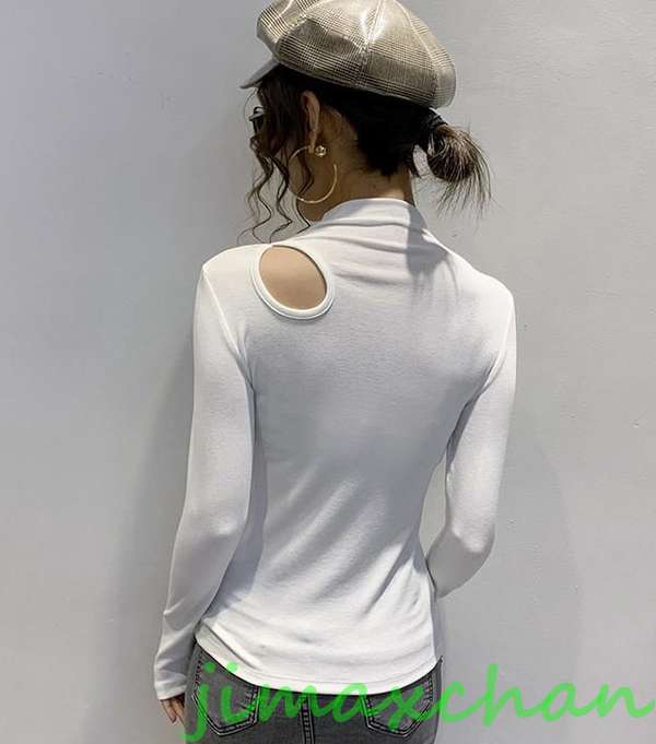 新生活 サマー S/M/L/XL/XXL/Tシャツ 長袖 タートルネック セーター レディースファッション タートル 胸開きタート セクシー ベアトップ Vネック 新生活 サマー S/M/L/XL/XXL/Tシャツ 長袖 タートルネック セーター レディースファッション タートル 胸開きタート セクシー ベアトップ Vネック