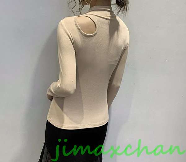 新生活 サマー S/M/L/XL/XXL/Tシャツ 長袖 タートルネック セーター レディースファッション タートル 胸開きタート セクシー ベアトップ Vネック 新生活 サマー S/M/L/XL/XXL/Tシャツ 長袖 タートルネック セーター レディースファッション タートル 胸開きタート セクシー ベアトップ Vネック