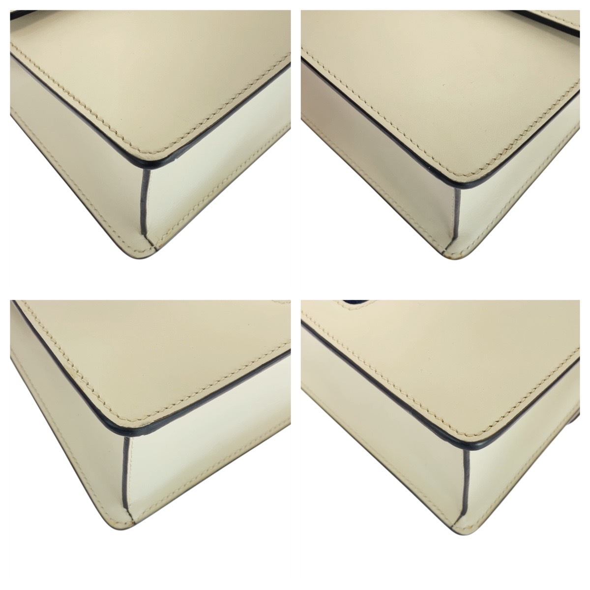 シェリーライン シルヴィ アイボリー 白 ゴールド金具 レザー 421882 ショルダーバッグ レディース 502169