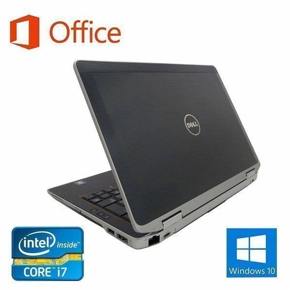 サポート付きDELL E6320 デル Windows10 Office2016 無線搭載 新品SSD:480GB メモリ:8GB PQI  USB指紋認証キー Windows Hello機能対