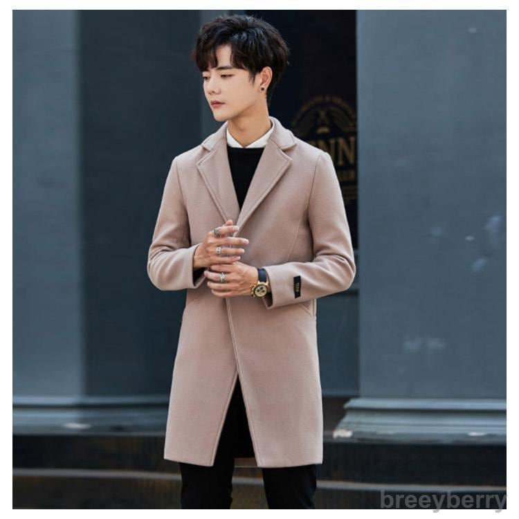 卸売可チェスターコートメンズトレンチコートビジネスコート冬細身