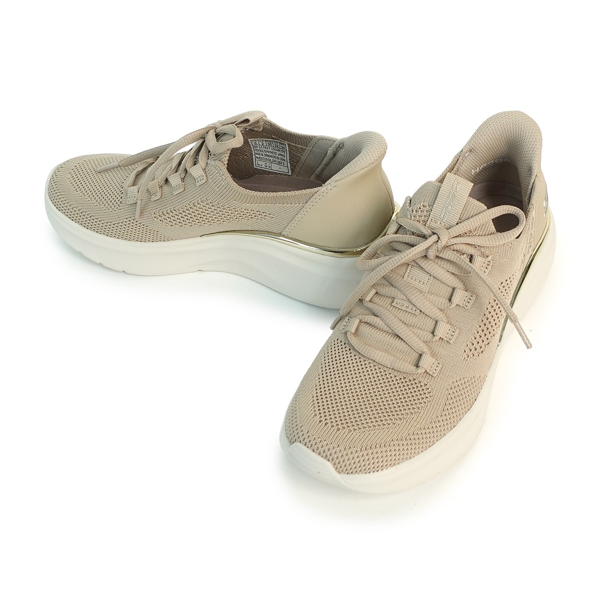 スニーカー レディース スリップインズ ボブス スポート B ラブ トゥルー デライト 117617 TPE トープ スニーカー レディース スリップインズ ボブス スポート B ラブ トゥルー デライト 117617 TPE トープ