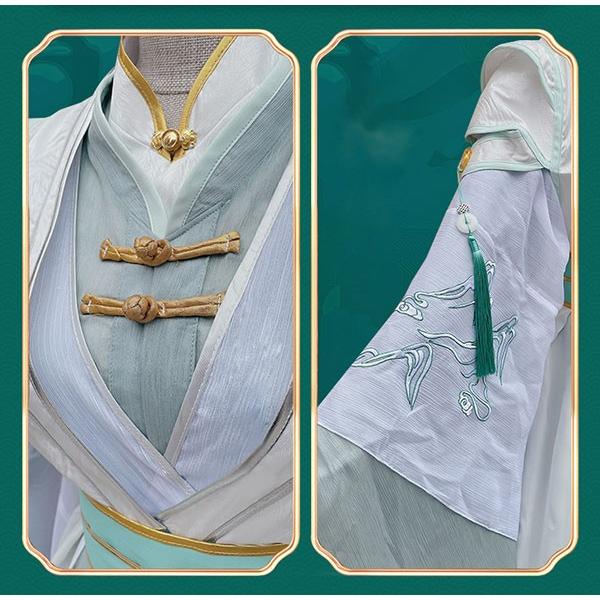 (WJ Fashion)天官賜福 師青玄 コスプレ衣装 風師 男相 公式 コスプレ ウィッグ 漫画 仮装 大人用 文化祭 イベント パーティ 演劇 (WJ Fashion)天官賜福 師青玄 コスプレ衣装 風師 男相 公式 コスプレ ウィッグ 漫画 仮装 大人用 文化祭 イベント パーティ 演劇