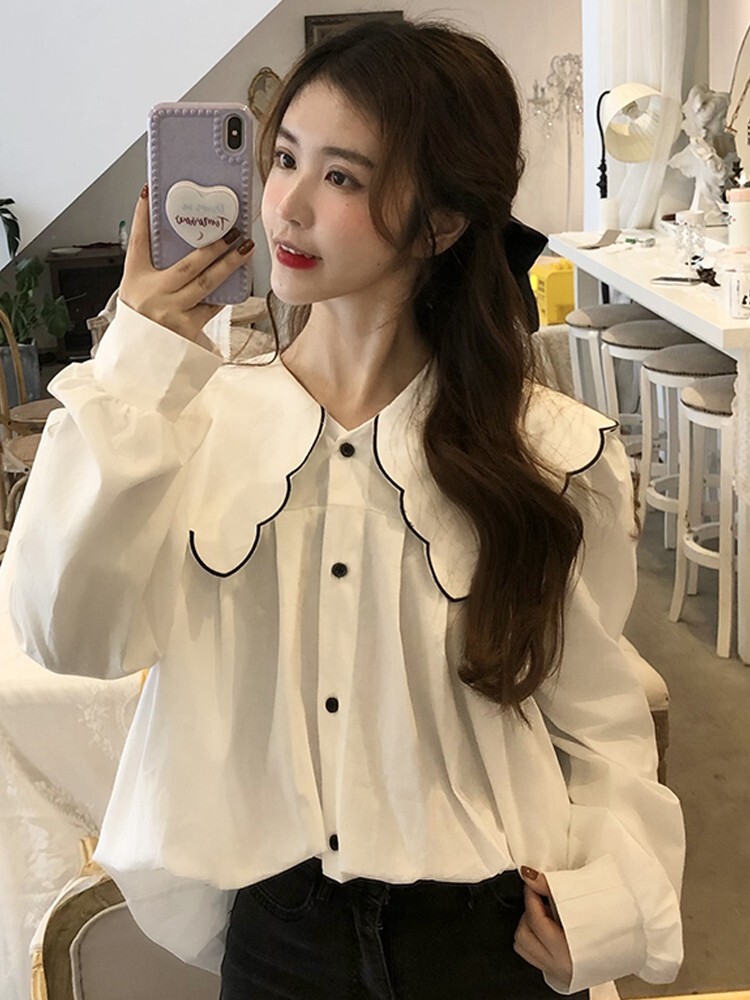 トップス デート シャツ ブラウス カットソー 袖あり 長袖 かわいい 大人可愛い きれいめ シンプル カジュアル 大人 上品 おしゃれ お洒落 主役級 存在感 春 秋 10代 20代 30代 トップス デート シャツ ブラウス カットソー 袖あり 長袖 かわいい 大人可愛い きれいめ シンプル カジュアル 大人 上品 おしゃれ お洒落 主役級 存在感 春 秋 10代 20代 30代