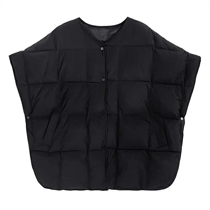 【急速出荷】キルティングベスト ベスト レディース 秋冬 前開き ジャケット アウター コート キルティングコート 中綿ベスト ノースリーブ 無地 キルティング キルティングジャケット 羽織 クルーネ