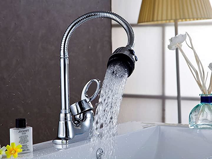 ツーホール式 シャワー 切り替え付き 混合水栓 洗面用 ヘッド 蛇口 シングルレバー 洗面台 SK98(クロムメッキ) ツーホール式 シャワー 切り替え付き 混合水栓 洗面用 ヘッド 蛇口 シングルレバー 洗面台 SK98(クロムメッキ)