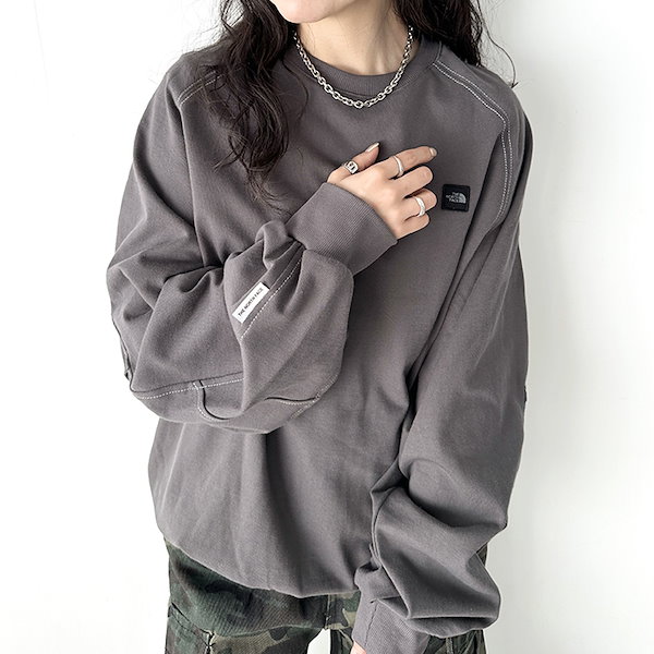 ノースフェイス★MINI BOX STITCH SWEATSHIRTS★グレー 楽天市場】【送料無料】THE NORTH FACE / MINI BOX STITCH