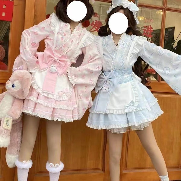 Qoo10] 超人気 ロリータ浴衣 ロリータ洋服 可愛