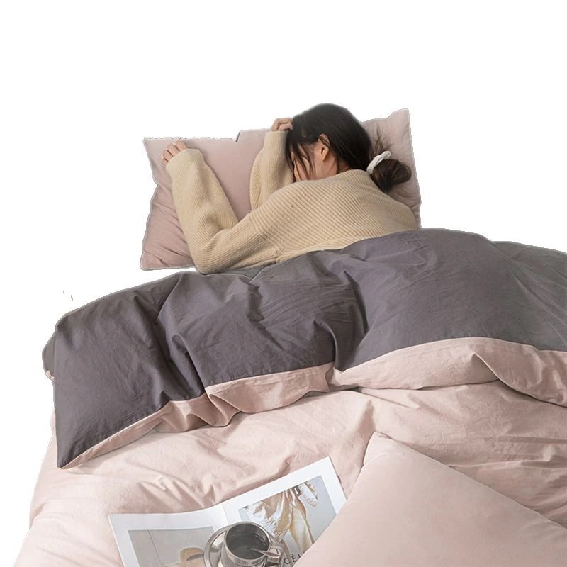 【布団カバー+シーツ+枕カバー】 3点セット4点セット 寝具 学生寮 無地 綿 布団カバーセット 新作 秋