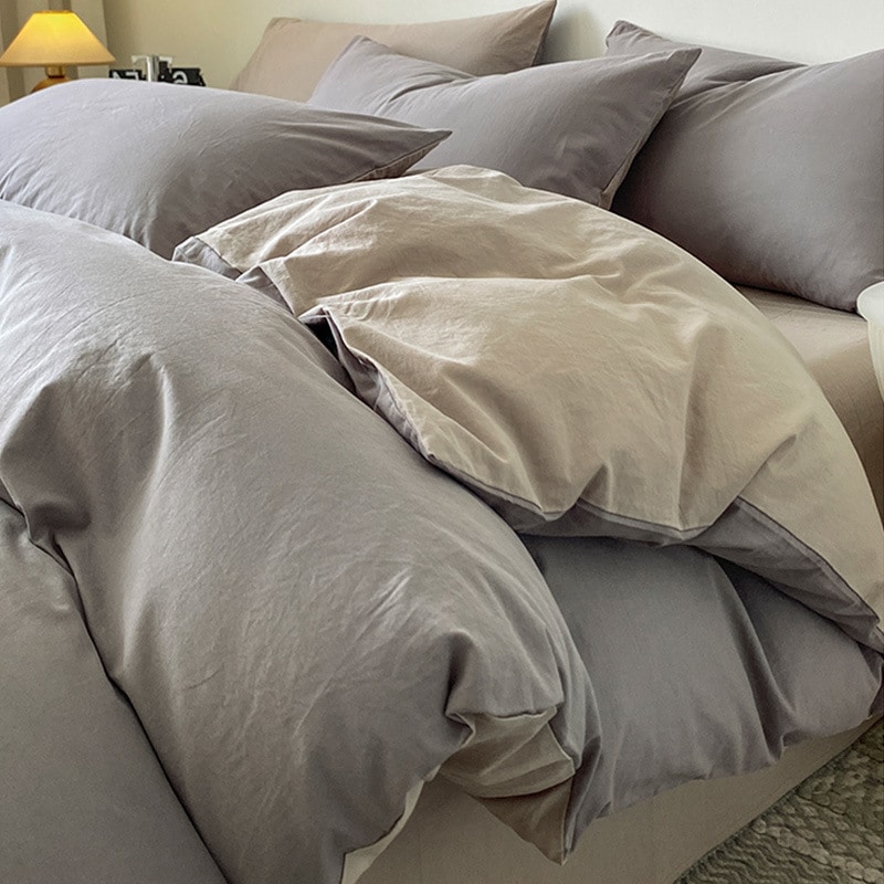 【布団カバー+シーツ+枕カバー】 3点セット4点セット 寝具 学生寮 無地 綿 布団カバーセット 新作 秋