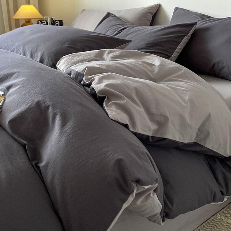 【布団カバー+シーツ+枕カバー】 3点セット4点セット 寝具 学生寮 無地 綿 布団カバーセット 新作 秋