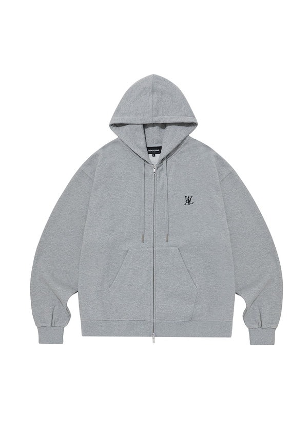 Qoo10] WOOALONG パーカー hood zip-up フード