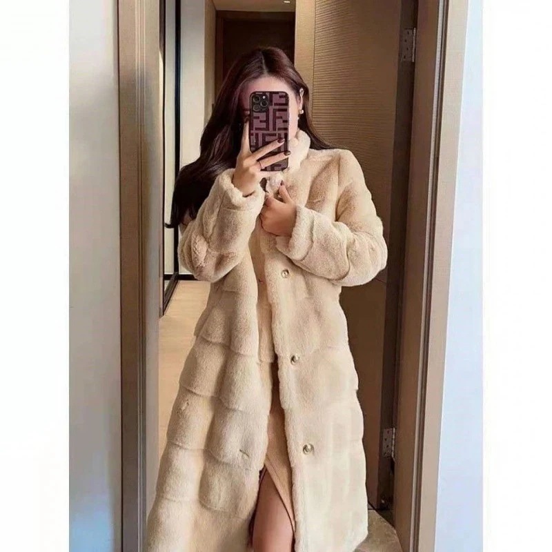メガ割 25新作ミドル丈 人工ファー コート スタンド襟 フリース チェスターコート ふわふわ 厚手 アウター ボア ムートン メガ割 メガ割 25新作ミドル丈 人工ファー コート スタンド襟 フリース チェスターコート ふわふわ 厚手 アウター ボア ムートン メガ割
