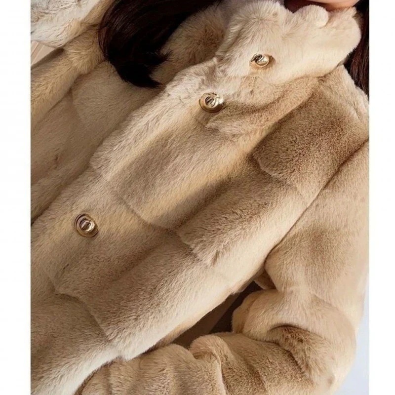 メガ割 25新作ミドル丈 人工ファー コート スタンド襟 フリース チェスターコート ふわふわ 厚手 アウター ボア ムートン メガ割 メガ割 25新作ミドル丈 人工ファー コート スタンド襟 フリース チェスターコート ふわふわ 厚手 アウター ボア ムートン メガ割