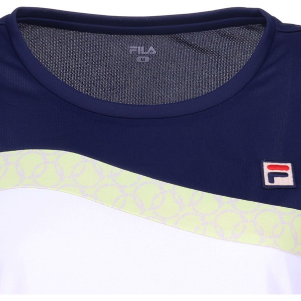 返品交換不可 在庫一掃セール FILA フィラ ゲームシャツ テニス ゲームシャツ レディース VL2929-18B
