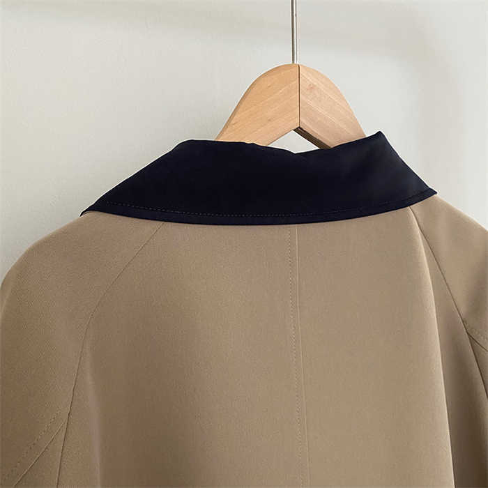 トレンチコート レディース 春 スプリングコート アウター チュニック カーディガン 羽織り トレンチ ジャケット コート 無地 シンプル 長袖 おしゃれ きれいめ カジュアル 体型カバー 上品 通勤