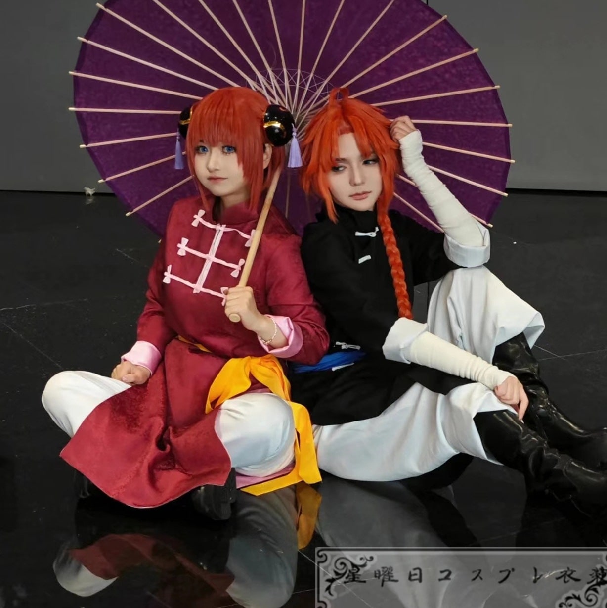 銀魂　洛陽決戦篇　神楽　コスプレ　フルセット 銀魂 洛陽決戦篇 神楽 コスプレ フルセット