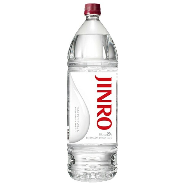 甲類焼酎 眞露 ジンロ 20度 1800ml1ケース/6本(006)『FSH』 甲類焼酎 眞露 ジンロ 20度 1800ml1ケース/6本(006)『FSH』