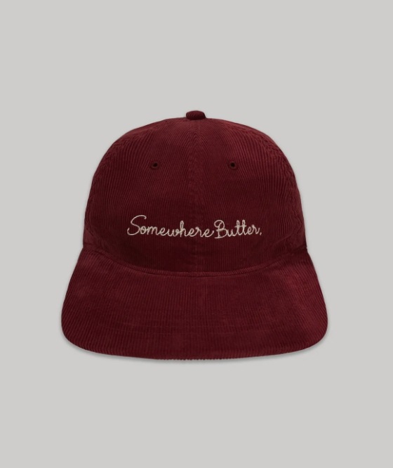 【SOMEWHERE BUTTER】24FW Vintage corduroy letter ball cap Somewhere Butter Vintage Corduroy Letter Ball Cap | eBay
