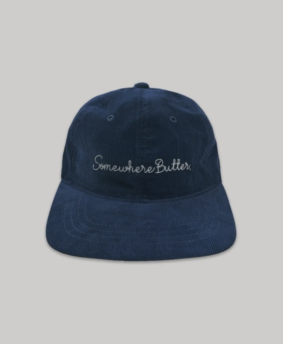 【SOMEWHERE BUTTER】24FW Vintage corduroy letter ball cap SOMEWHERE BUTTER】Vintage Corduroy Letter Ball Cap☆24FW☆