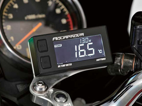 DAYTONA (デイトナ) バイク用 デジタル水温計 AQUAPROVA(アクアプローバ)HG TEMP METER 72813 mdprevattcaulkingandwaterproofing.com