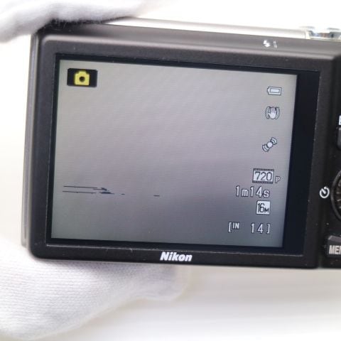 超美品 COOLPIX S6200 プラチナシルバー デジカメ Nikon 18