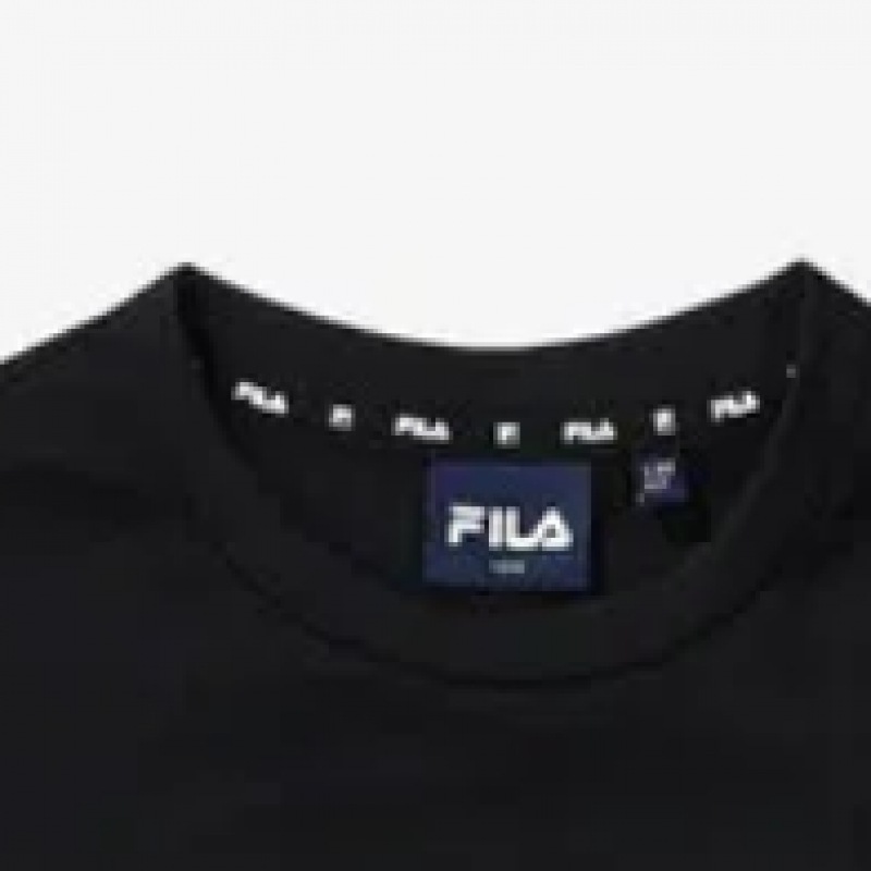 [FILA KIDS] バスケットボールワッテントップ&ボトムセットアップ (FK2FSG2602M_BLK) Q0ZFK2FSG2602MBLK