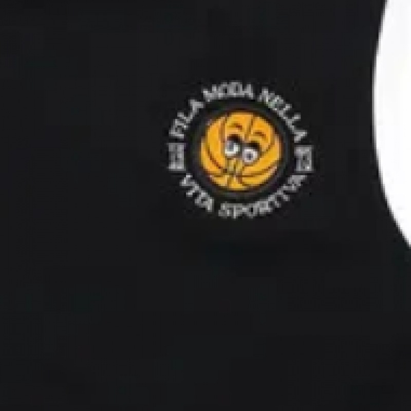 [FILA KIDS] バスケットボールワッテントップ&ボトムセットアップ (FK2FSG2602M_BLK) Q0ZFK2FSG2602MBLK