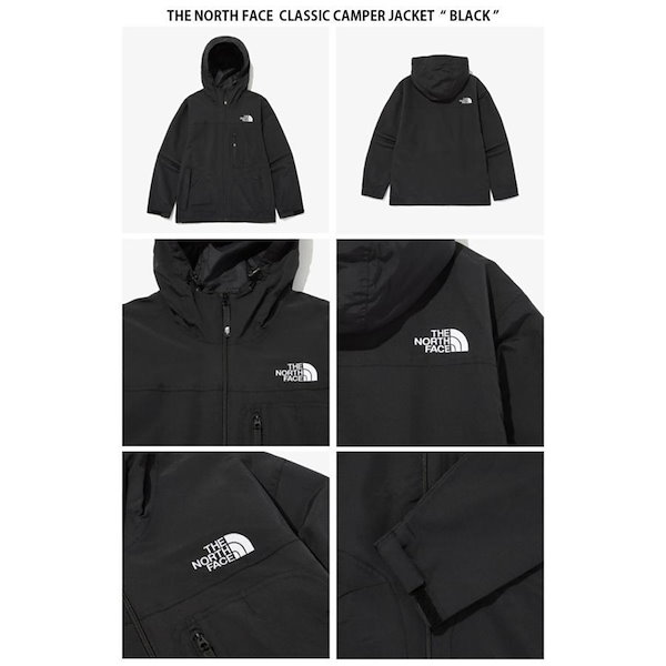 THE NORTH FACE ザノースフェイス ジャケット 登山用 アウトドア ウインドブレーカー ルーズフィット 長袖 CLASSIC CAMPER  JACKET NJ3BN58