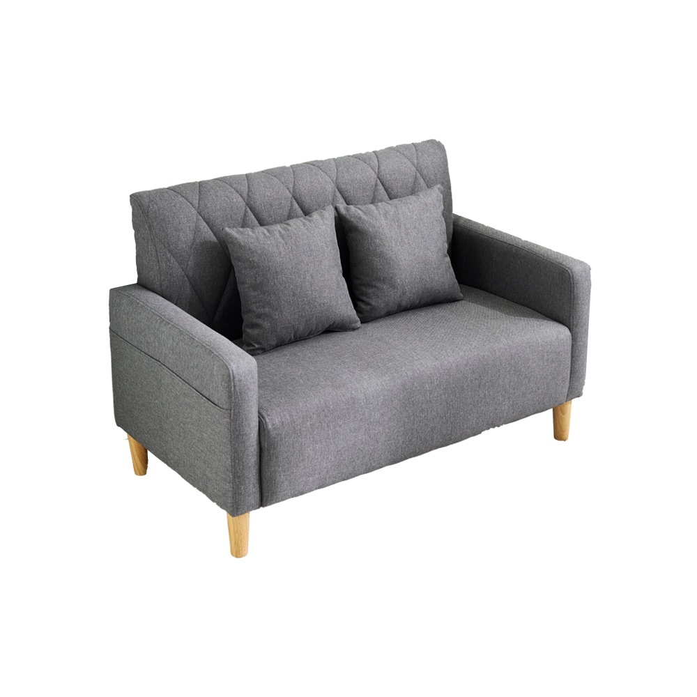 【国内即日発送】ソファー 二人がけソファー 2人掛け 幅103cm 脚高さ13cm リビングソファ 肘付き ロボット掃除機も通れる かんたん組立 1人用にも おしゃれ かわいい 枕付き 取り外し可能な 【国内即日発送】ソファー 二人がけソファー 2人掛け 幅103cm 脚高さ13cm リビングソファ 肘付き ロボット掃除機も通れる かんたん組立 1人用にも おしゃれ かわいい 枕付き 取り外し可能な