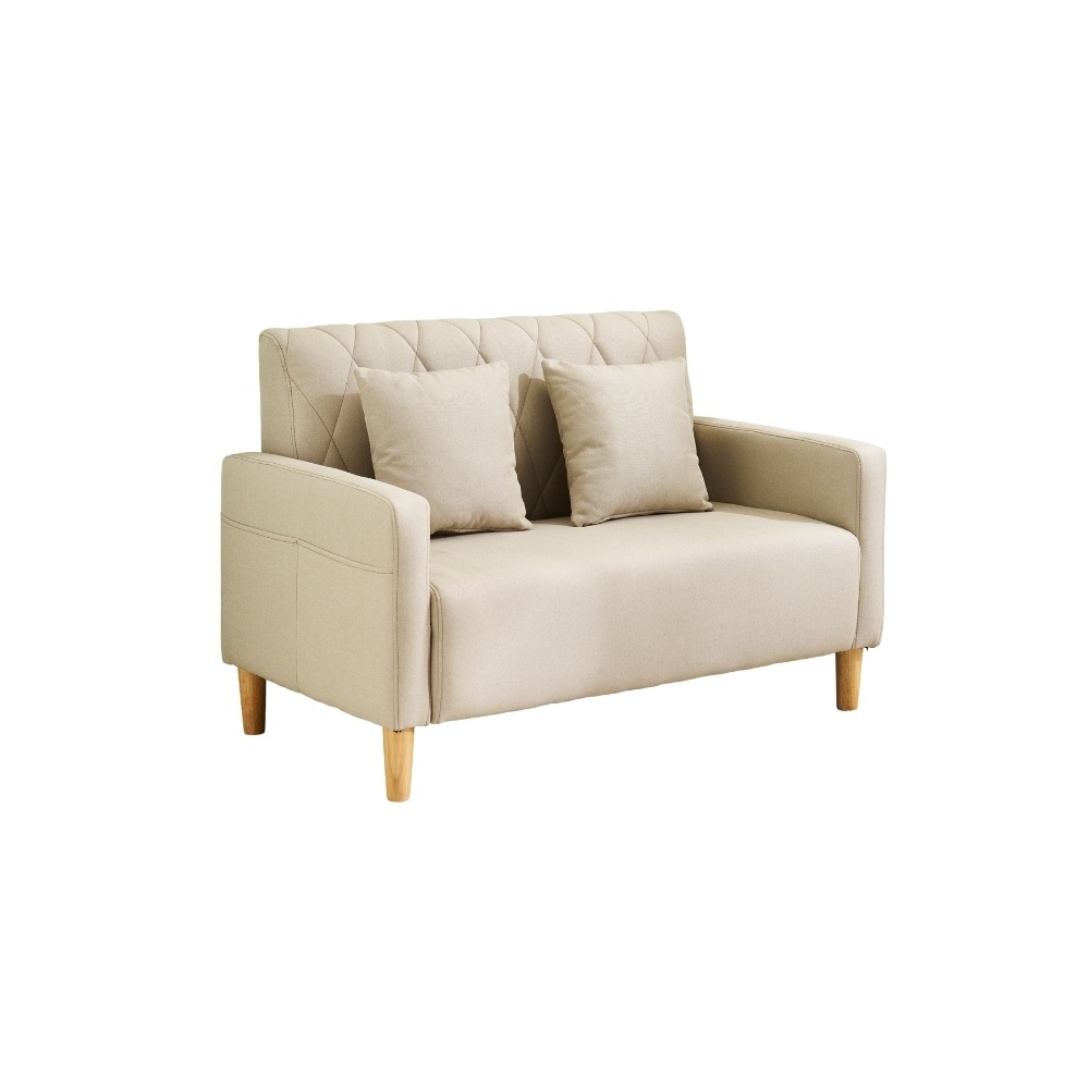 【国内即日発送】ソファー 二人がけソファー 2人掛け 幅103cm 脚高さ13cm リビングソファ 肘付き ロボット掃除機も通れる かんたん組立 1人用にも おしゃれ かわいい 枕付き 取り外し可能な 【国内即日発送】ソファー 二人がけソファー 2人掛け 幅103cm 脚高さ13cm リビングソファ 肘付き ロボット掃除機も通れる かんたん組立 1人用にも おしゃれ かわいい 枕付き 取り外し可能な