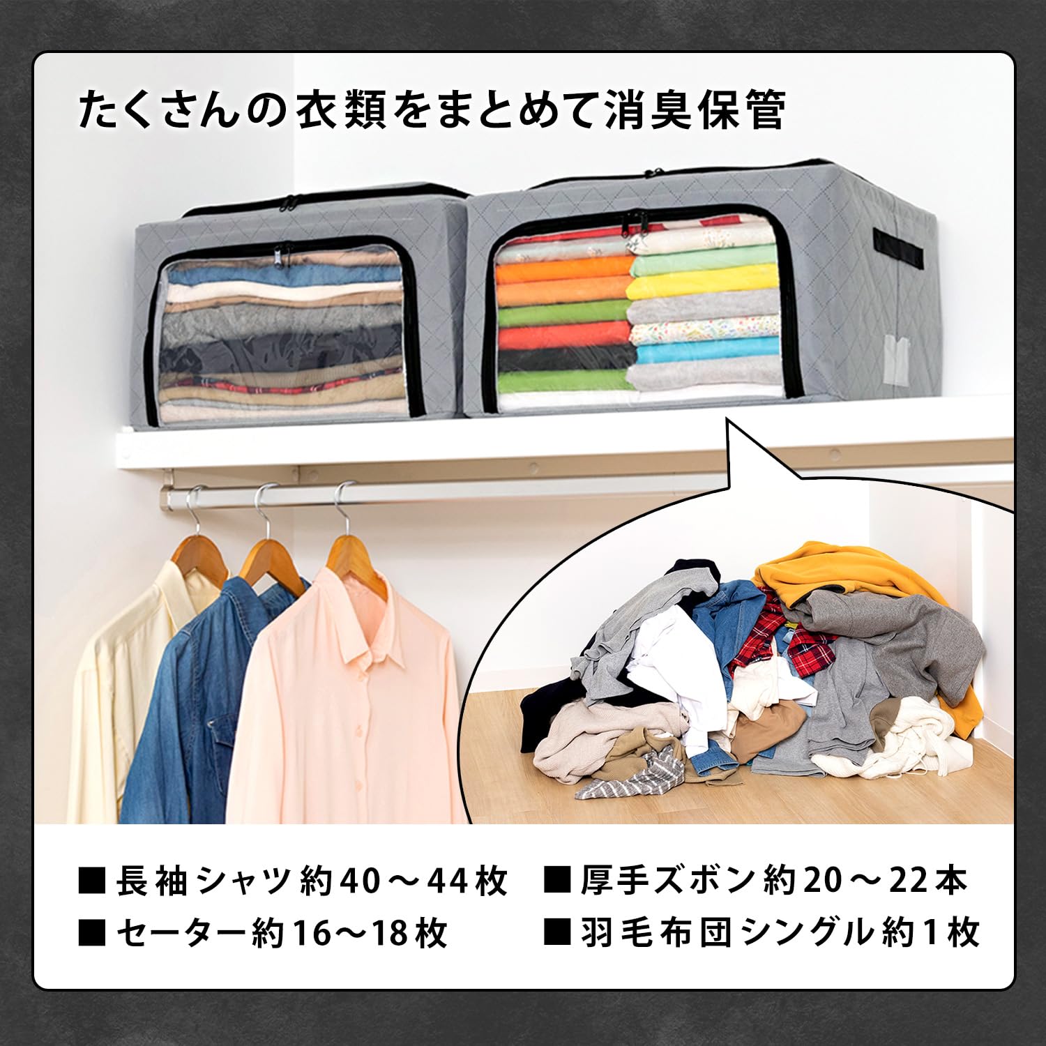 アストロ 活性炭消臭 ワイヤー入り 衣類収納ケース 大 2個組 活性炭の力で消臭 積み重ねできる ダブルドア 通気性の良い不織布 収納ボックス 620-57 アストロ 活性炭消臭 ワイヤー入り 衣類収納ケース 大 2個組 活性炭の力で消臭 積み重ねできる ダブルドア 通気性の良い不織布 収納ボックス 620-57