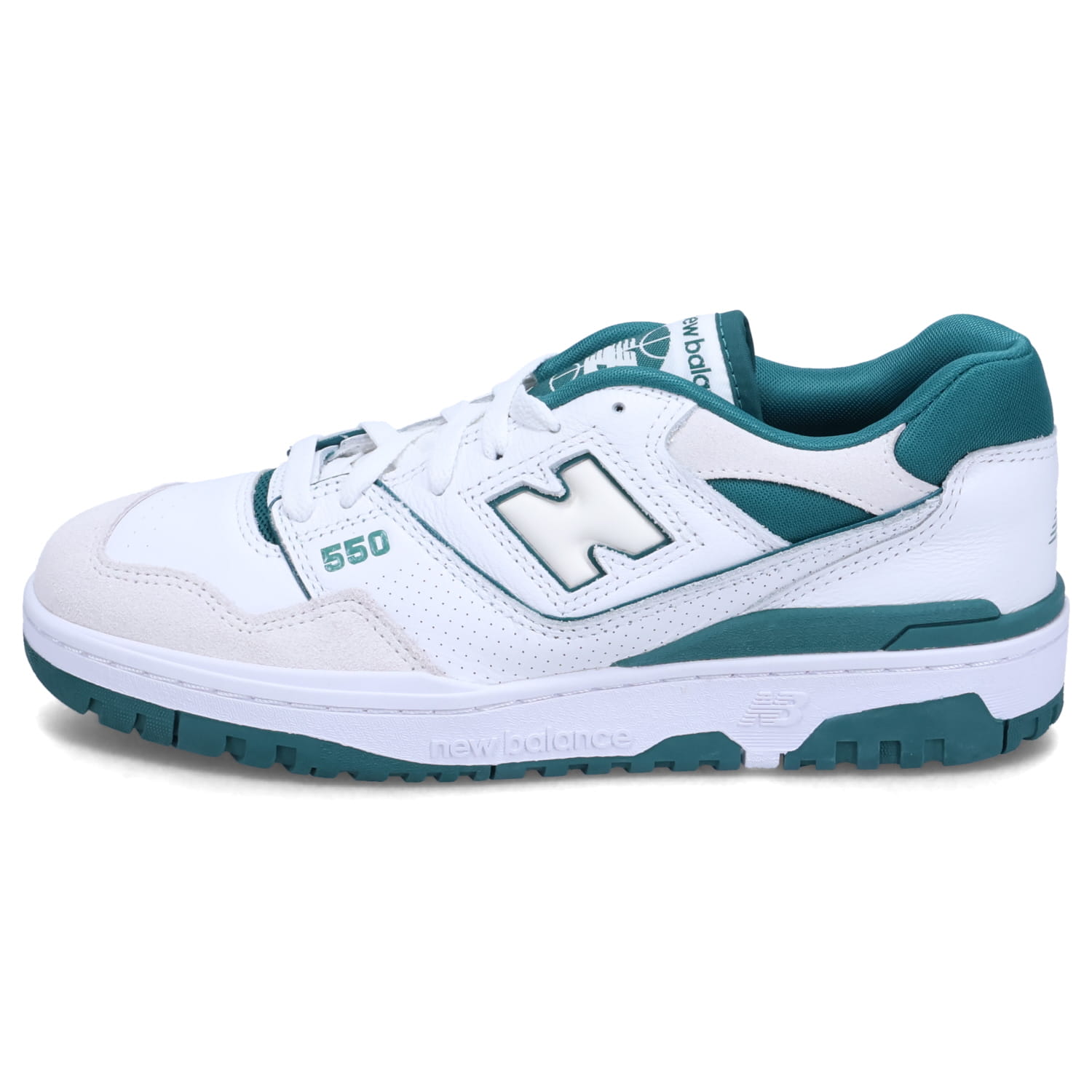 550 スニーカー メンズ Dワイズ ホワイト 白 BB550STA