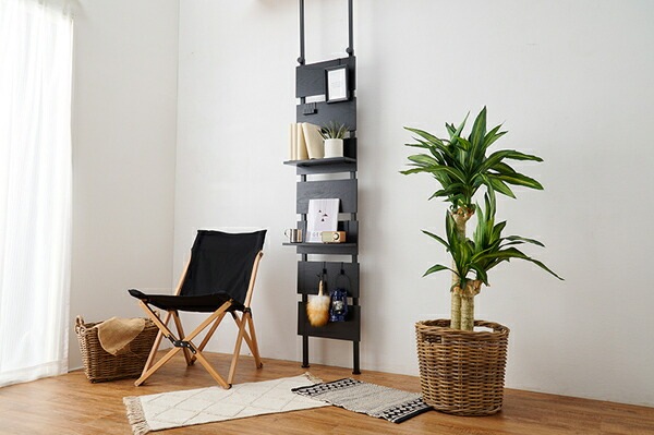 ウォールラック棚板 2枚組 幅約40cm ブラック/ブラック 棚板2枚入り 組立式 ウォールラック棚板 2枚組 幅約40cm ブラック/ブラック 棚板2枚入り 組立式