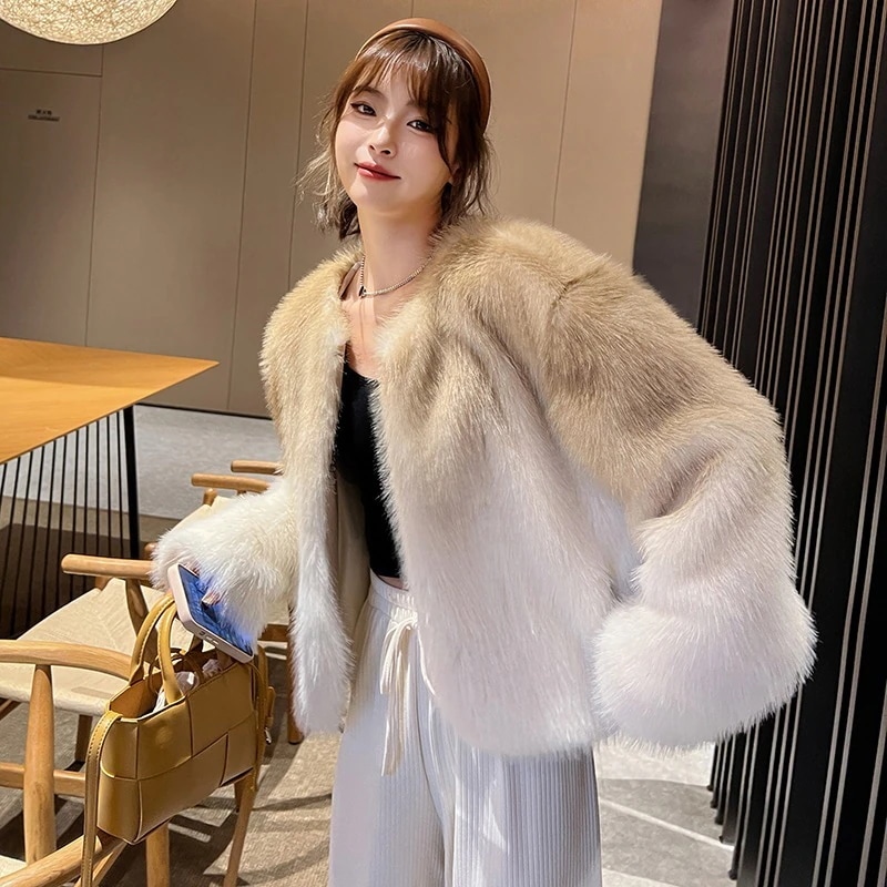 AWアウターファーコート 保温 裏起毛 ジャケット 厚手 ゆったり ショートコート トップス